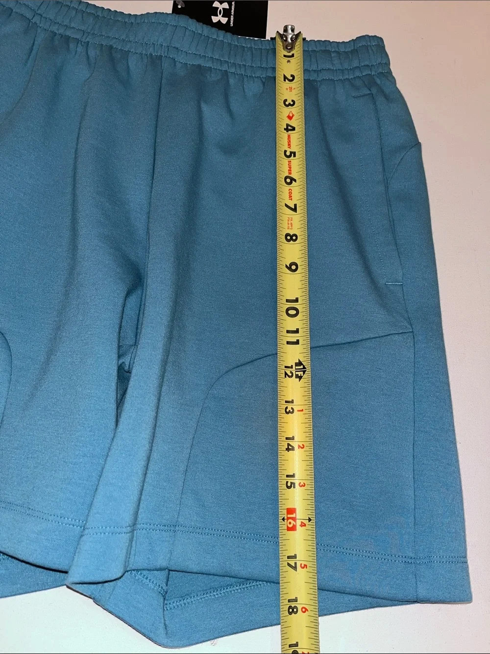 Under Armour Unstoppable Shorts Mens M Fleece 1379809 blue zip pocket NWT $70